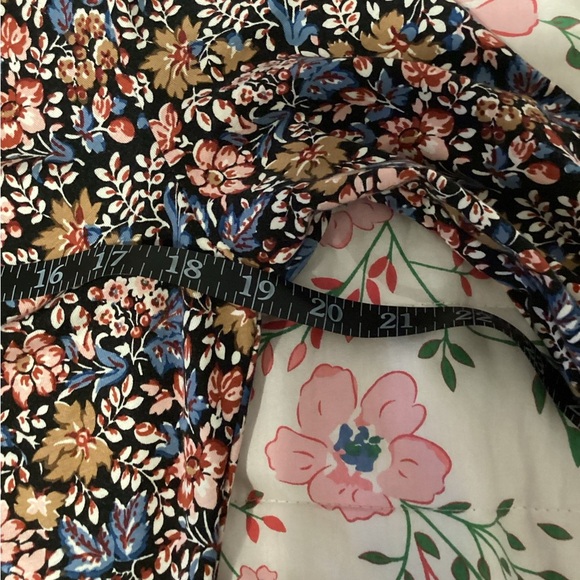 Veronica Beard Size XL Black Multicolor Floral Long Sleeve Dress - Picture 11 of 14